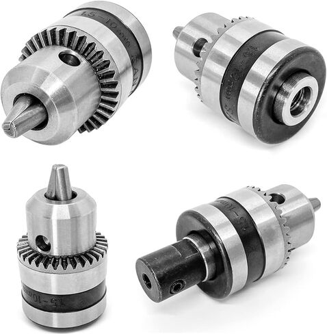 Electric Drill Chuck Angle Grinder Wheel Mandrel Adapter Disc Holder Spanner Shaft Connecting Rod 1/5"-3/8" Motor Shaft Coupler DIY Mini Saw Table Electrical Tool Fit for 5mm Shaft 775 795 895 Motor in Saudi Arabia