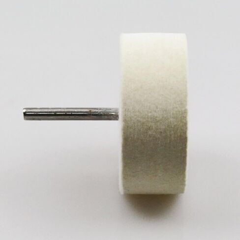 Sutemribor 75mm Felt Polishing Wheel for Use with Cerium Oxide Polishing Powder in Saudi Arabia