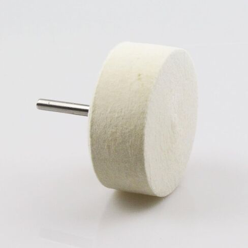 Sutemribor 75mm Felt Polishing Wheel for Use with Cerium Oxide Polishing Powder in Saudi Arabia