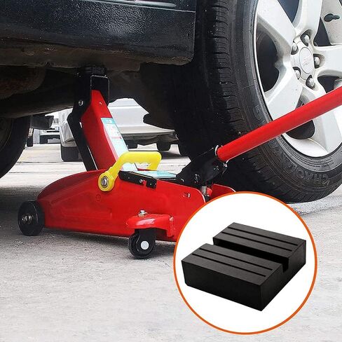 4PCS Car Auto Jacking Lift Pads,Round Heavy Duty Car Lift Pads Rubber Arm Pads Lift Pad Fit for Auto Car Lift Truck Hoist (B) in Kuwait
