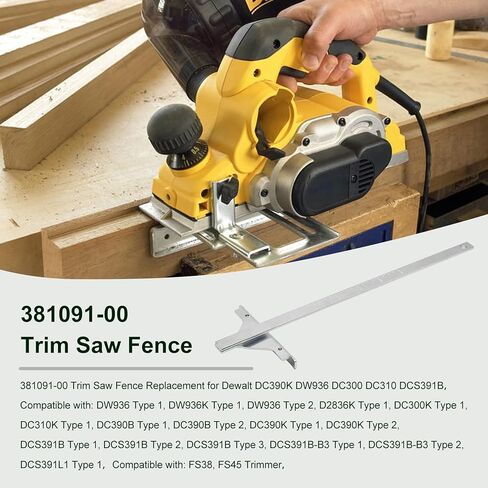 Brlyeeanze 381091-00 استبدال سياج منشار القطع لديوالت DC390K DW936 DC300 DC310 DCS391B in Kuwait