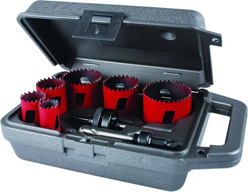 Morse MHS02E, 8 Piece, Electrician's Bimetal Hole Saw Kit, 1 Kit in Saudi Arabia