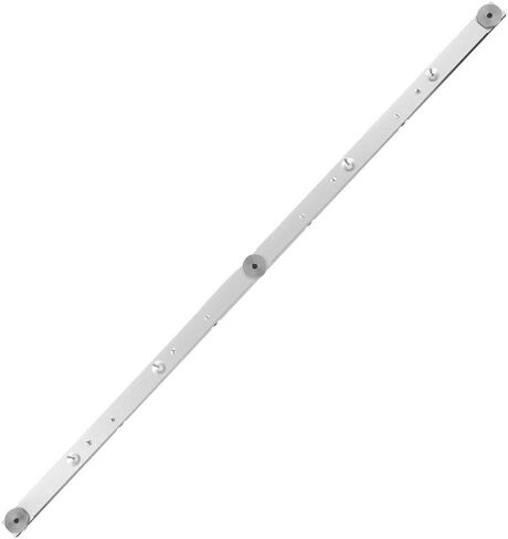 650mm Rail Miter Bar, Aluminum Alloy Rail Miter Bar Slider Table Saw Gauge Rod Miter Gauge Wood Working Tool Saw Blades Parts Accessories for Table Saw Woodworking Works in Saudi Arabia