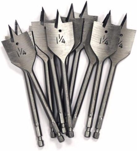 Mk Morse WSB1250 Spade Drill Bit 1-1/4"" - 10 Pack", multi, one size in Kuwait