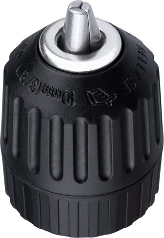 Yakamoz 1/32-3/8" Keyless Drill Chuck Replacement 3/8-24UNF Mount Thread 0.8-10mm Keyless Chuck for Drill Press Impact Driver in Saudi Arabia