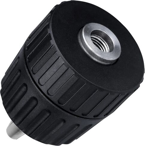 Yakamoz 1/32-3/8" Keyless Drill Chuck Replacement 3/8-24UNF Mount Thread 0.8-10mm Keyless Chuck for Drill Press Impact Driver in Saudi Arabia