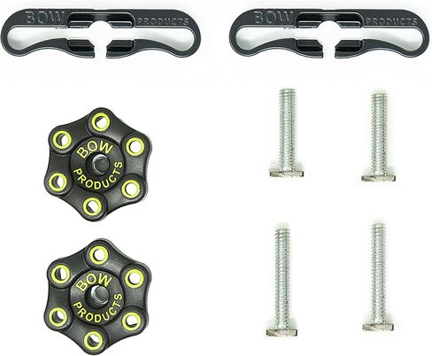 Bow Products AnchorPRO Small 3/4" Miter Bar Kit AP2 - Universal Hardware Kit for Table Saw Featherboards - Works with FeatherPRO, FeatherDUO and Other Feather Boards in Saudi Arabia
