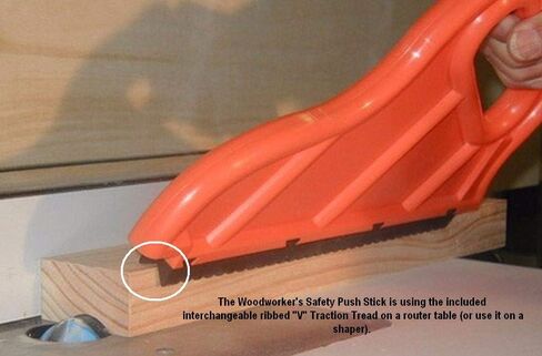 The Original Power Hands Safety Push Stick For Router Table Saw Made in the USA in Saudi Arabia