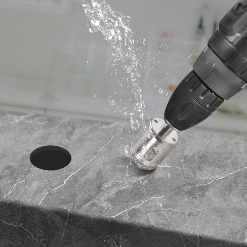Wet/Dry Diamond Drill Bits for Glass, Ceramic, Tile, Marble, Porcelain in Kuwait