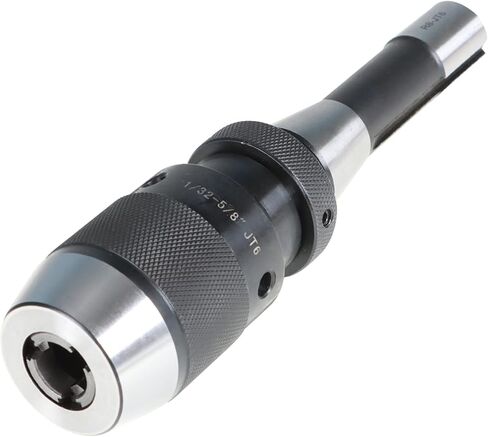 kimllier Self-tightening Keyless Drill Chuck 1/32-5/8 Inch Clamping Range 0.005 Inch Accuracy Heavy Duty Drill Chuck with R8 Shank Adapter Fit for CNC Lathe Milling Drill Machine in Saudi Arabia