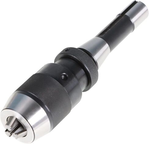 kimllier Self-tightening Keyless Drill Chuck 1/32-5/8 Inch Clamping Range 0.005 Inch Accuracy Heavy Duty Drill Chuck with R8 Shank Adapter Fit for CNC Lathe Milling Drill Machine in Saudi Arabia