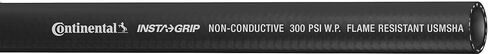 خرطوم هواء Continental Insta-Grip 300 من المطاط الأسود متعدد الأغراض، مقاس 1/2 بوصة معرف × بكرة طول 500 قدم، أقصى ضغط عمل 300 رطل لكل بوصة مربعة in Kuwait