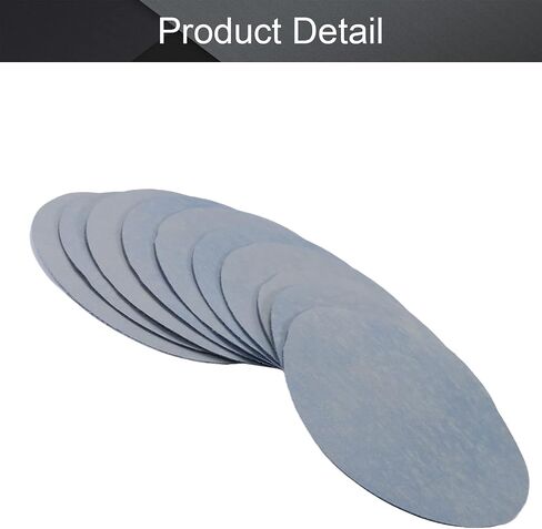 Utoolmart 4 Inch Hook and Loop Sanding Disc 3000 Grits Flocking Sandpaper for Random Orbit Sander Gray 20Pcs in Saudi Arabia