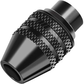 Keyless Chuck, GOXAWEE Rotary Tool 1/8''-1/64'' Chuck Replacement, 3 Jaw Universal Quick Change Chuck Accessory for Power Rotary Tool (1 Pack) in Kuwait