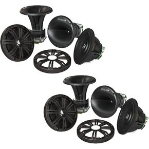 KICKER 6.75 Inch KM-Series Marine Component System 41KMS674C Bundle in Saudi Arabia