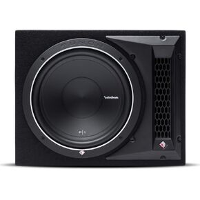 Rockford Fosgate Punch P1-1X12 Single P1 12 بوصة مضخم صوت محمل، أسود