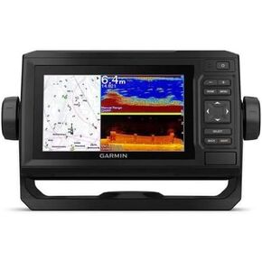 Garmin ECHOMAP UHD 62Cv، جهاز رسم الخرائط بمفتاح 6 بوصات مع خريطة أساسية عالمية ومحول طاقة GT24UHD-TM (متجدد) in Kuwait