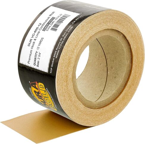 Dura-Gold Pro Series Longboard Hand Sanding File Sander Block - Hook & Loop Backing and PSA Backing Adapter Pad & 600 Grit PSA Longboard Sandpaper 12 Yard Roll, 2-3/4" Wide in Saudi Arabia