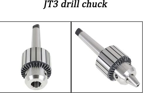 MT3-JT3 Super Heavy Duty Drill Chuck, 3/16" - 3/4" Triple Grip Drill Chuck Press Chuck with Chuck Key Fit for Lathe and CNC Machines in Saudi Arabia