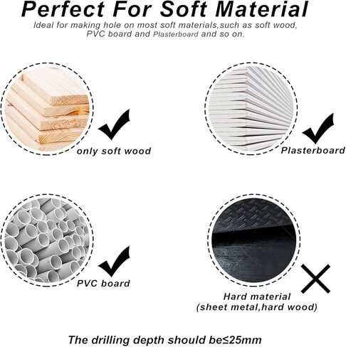 طقم منشار ثقب كومووير 16 قطعة (3/4 بوصة - 5 بوصة) ومجموعة لقم مثقاب 6 قطع (3/8 بوصة - 1 بوصة) in Kuwait