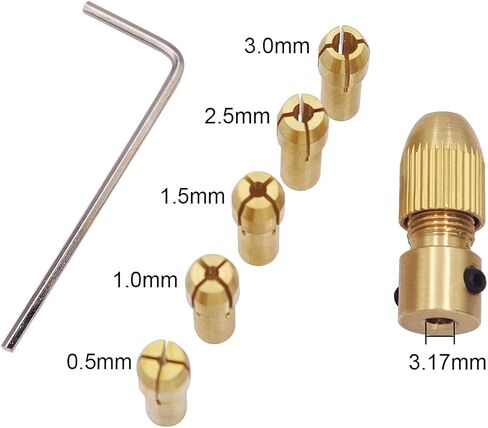 طقم من 3 مجموعات من ولفرييد 0.5 - 3 مم صغير من أجل رؤوس صغيرة مع مفتاح ألن لأدوات دوارة 3.17 مم in Kuwait
