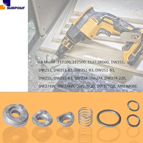 6Pk 429634-00 Clutch Kit Fits For Dewalt Drywall Screw Cordless Tools DW255,DW276,DW251,DW274,DW274-220,2121 Type 100,2125 Type 100,2127 Type 100S Etc Screw Parts in Saudi Arabia
