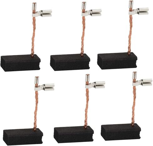 6PCS Durable A27343 Replacement Carbon Brushes Compatible with DWP611 Router, DWP611PK Router, 450, 450PK Router in Kuwait