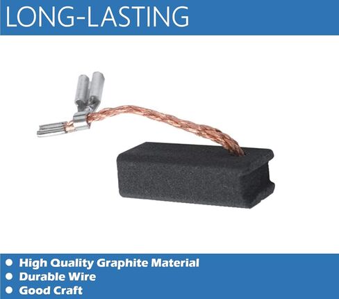 6PCS Durable A27343 Replacement Carbon Brushes Compatible with DWP611 Router, DWP611PK Router, 450, 450PK Router in Kuwait