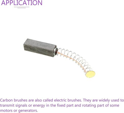 DMiotech 10 Pack 20mmx6mmx6mm Carbon Brushes for Electric Motor in Saudi Arabia