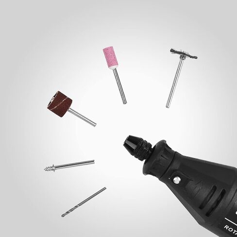 Keyless Chuck, GOXAWEE Rotary Tool 1/8''-1/64'' Chuck Replacement, 3 Jaw Universal Quick Change Chuck Accessory for Power Rotary Tool (1 Pack) in Kuwait