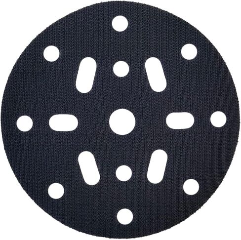 حافظة للوسادة ذات الخطاف والحلقة الممتازة مقاس 6 بوصات و17 فتحة، وواقي وسادة بوجه بمقبض Abranet لصنادل Festool، تعمل بشكل ملحوظ على إطالة عمر وسادة الدعم in Kuwait