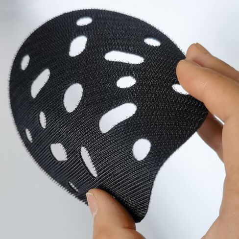 حافظة للوسادة ذات الخطاف والحلقة الممتازة مقاس 6 بوصات و17 فتحة، وواقي وسادة بوجه بمقبض Abranet لصنادل Festool، تعمل بشكل ملحوظ على إطالة عمر وسادة الدعم in Kuwait