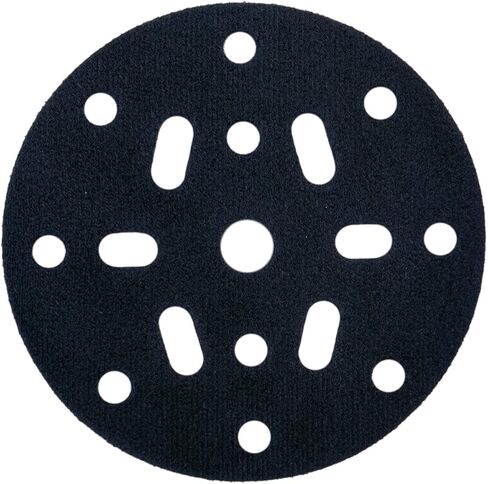 حافظة للوسادة ذات الخطاف والحلقة الممتازة مقاس 6 بوصات و17 فتحة، وواقي وسادة بوجه بمقبض Abranet لصنادل Festool، تعمل بشكل ملحوظ على إطالة عمر وسادة الدعم in Kuwait