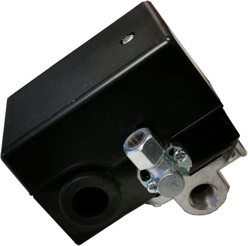 WHFZN CW207576AV Pressure Switch For Campbell Hausfeld Air Compressor 95/125 Psi Compatible with 69JF7LY2C 69JG109569R ¼" FNPT Inlet 4 Port in Saudi Arabia