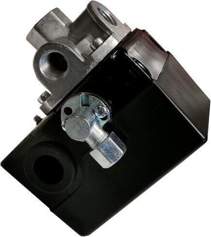 WHFZN CW207576AV Pressure Switch For Campbell Hausfeld Air Compressor 95/125 Psi Compatible with 69JF7LY2C 69JG109569R ¼" FNPT Inlet 4 Port in Saudi Arabia