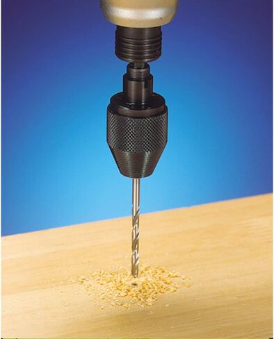Yakamoz 1/4-Inch Hex Shank 0.6-6.5mm Keyless Drill Chuck Conversion Tool Quick Change Adapter Converter Chuck in Saudi Arabia