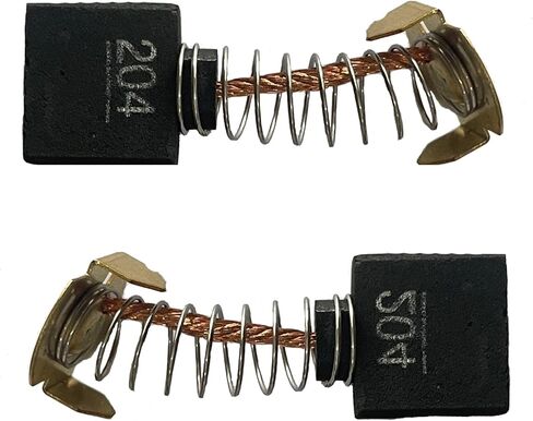 UFelice Carbon Brushes Compatible with GA7021 Power tools, 191953-5, 191957-7, CB-203 & CB-204 Grinder Motor Replacement Part in Kuwait