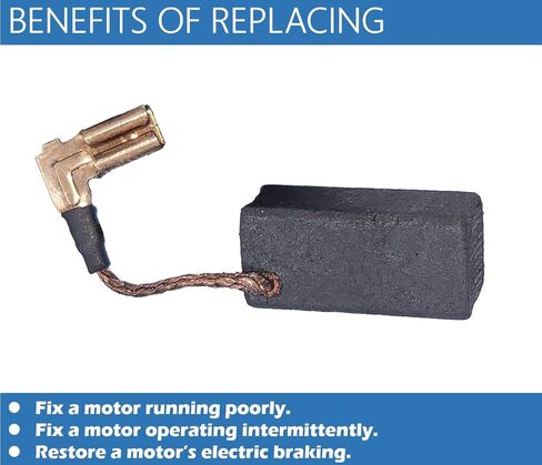 2-PACK Durable N097696 Carbon brushes Replacement Carbon brushes for DWE4011,DWE4120,DWE4012,DWE4100,DWE4887 AND DWE4120N in Kuwait