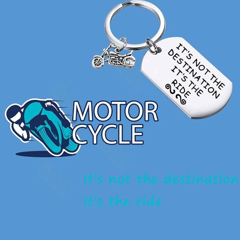 MAOFAED Biker Gift Motocycle Keychain Motorcycle Birthday Gift Stocking Stuffer Biker Chick Gift in Kuwait