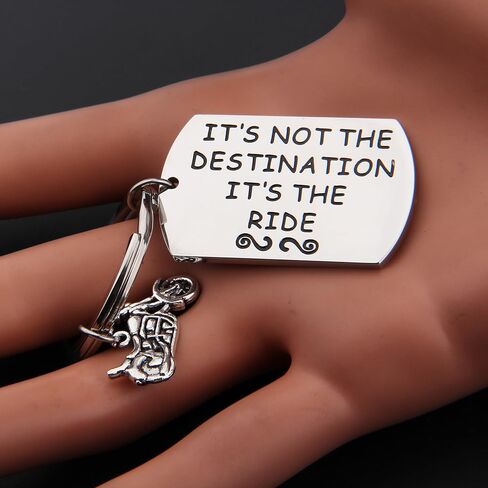MAOFAED Biker Gift Motocycle Keychain Motorcycle Birthday Gift Stocking Stuffer Biker Chick Gift in Kuwait