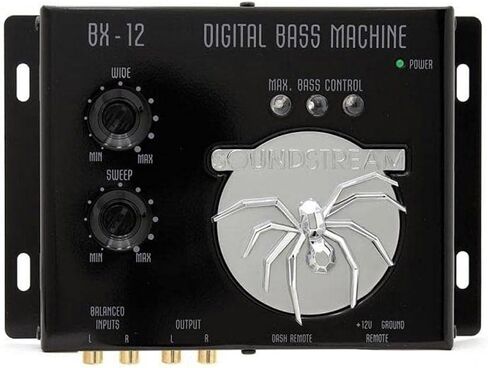 Soundstream BX-12 Digital Bass Processor,Black in Saudi Arabia
