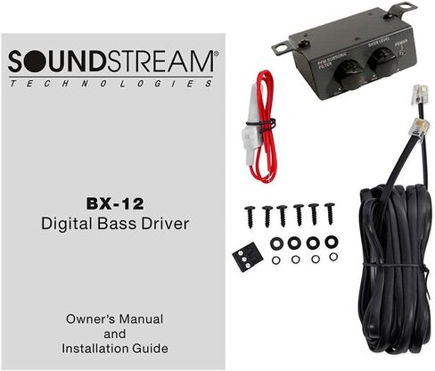 Soundstream BX-12 Digital Bass Processor,Black in Saudi Arabia