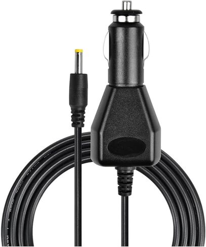 DC 12V Car Charger for Portable DVD Player, Replacement Car Cigarette Lighter Adapter Power Cord for Sylvania/DBPOWER/UEME/HDJUNTUNKOR/DRJ Portable DVD, 6ft Extra Long (12V - 24V in) in Kuwait