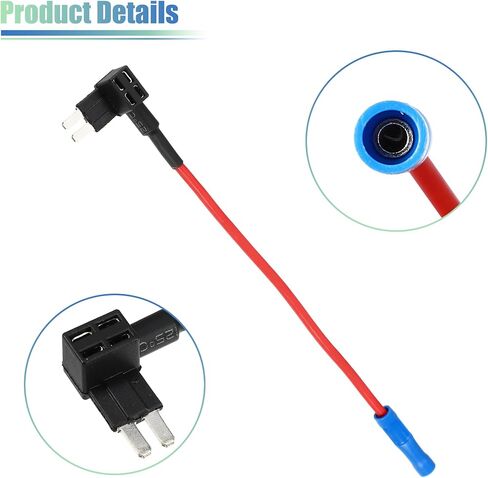 uxcell 1 Set Universal 7pcs Car Fuse Tap Add a Circuit Adapter 12V with 7pcs 20A Micro 2 APT APR Blade Type Fuse in Saudi Arabia