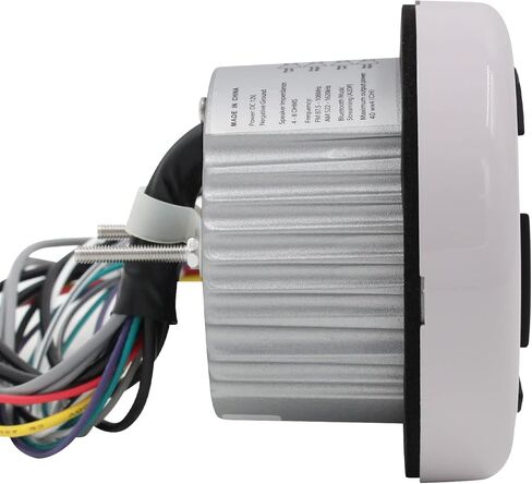 Herdio 4 بوصات Mp3 USB AM FM متوافق مع الطقس المقاوم للطقس البحري وUTV جهاز استقبال راديو ستيريو متوافق مع مكبر صوت بلوتوث مدمج - أسود in Kuwait