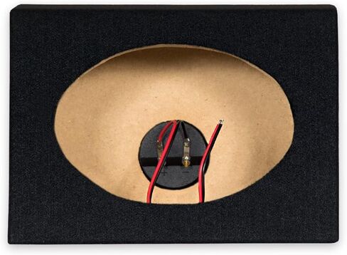 Goldwood TR-69 Pair of Truck/Car Box Speaker Cabinets for 6X9 Speakers in Saudi Arabia
