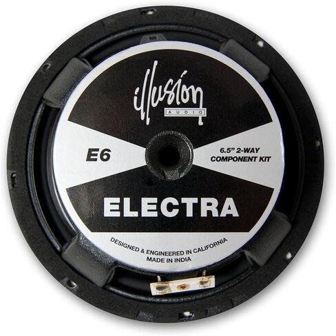 Illusion Audio Electra Series E6 6.5" 2-Way Component Speaker Kit in Kuwait
