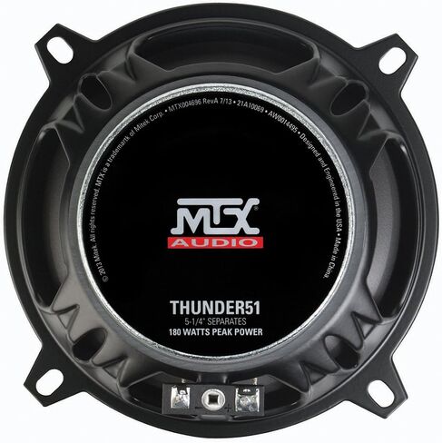 زوج سماعات MTX Audio THUNDER46 Thunder Series 4x6، ثنائي الاتجاه، 40 وات RMS 4-Ohm in Saudi Arabia
