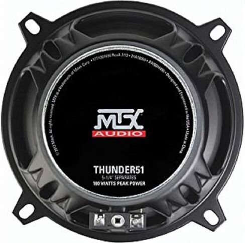 زوج سماعات MTX Audio THUNDER46 Thunder Series 4x6، ثنائي الاتجاه، 40 وات RMS 4-Ohm in Saudi Arabia