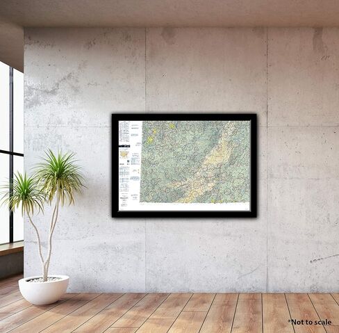 مخطط FAA: VFR الاقسام سينسيناتي SCIN (الإصدار الحالي). جودة طباعة فنية، مناسبة للتأطير. الطبعة الحالية مطبوعة حسب الطلب. السفن ملفوفة - غير مطوية. in Kuwait